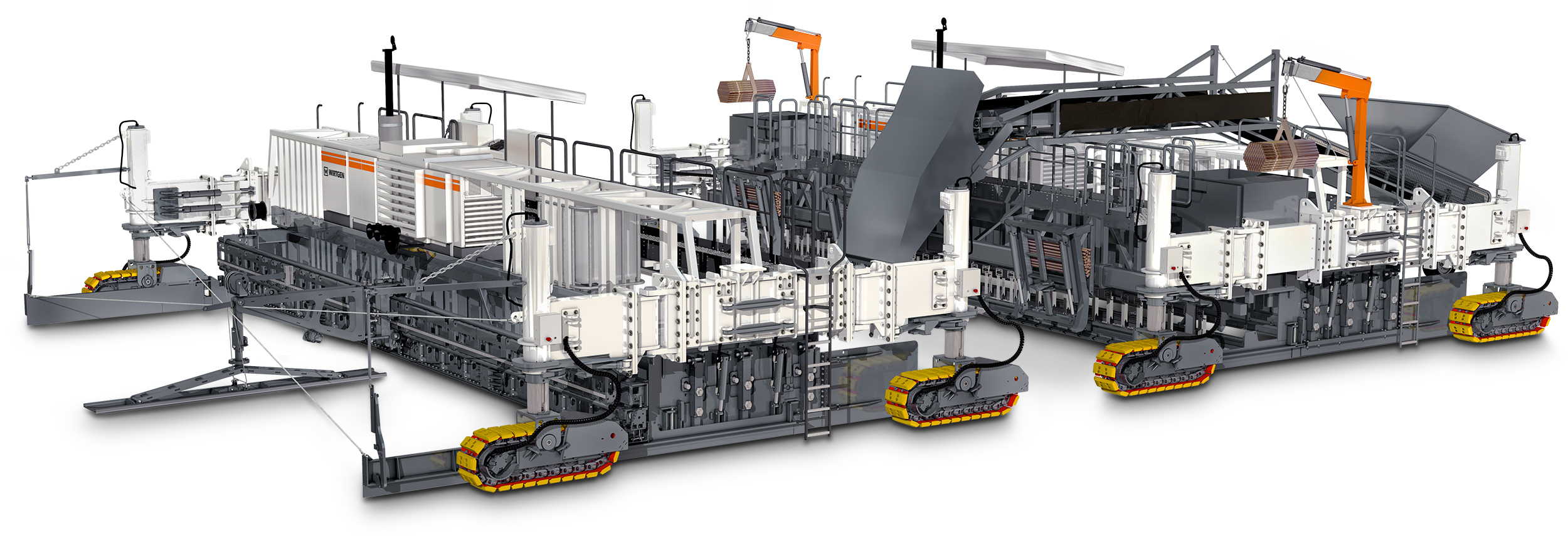 Wirtgen SP 15 スリップフォームパーバー 1/50