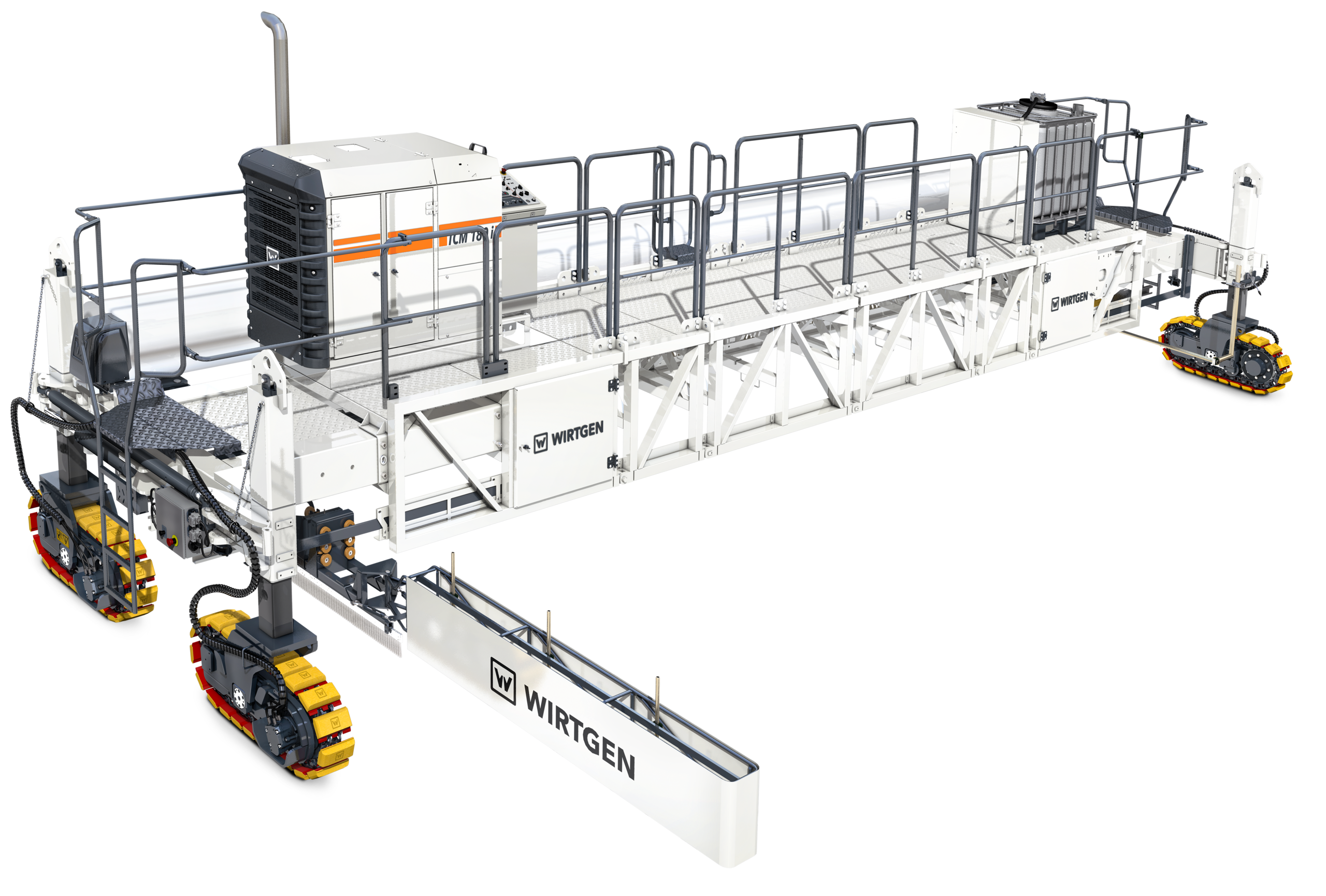 TCM 180i Slipform pavers | Wirtgen