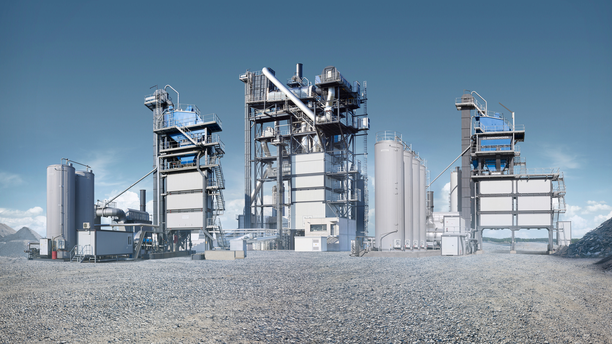 Asphalt mixing plants | Asphalt production | Benninghoven