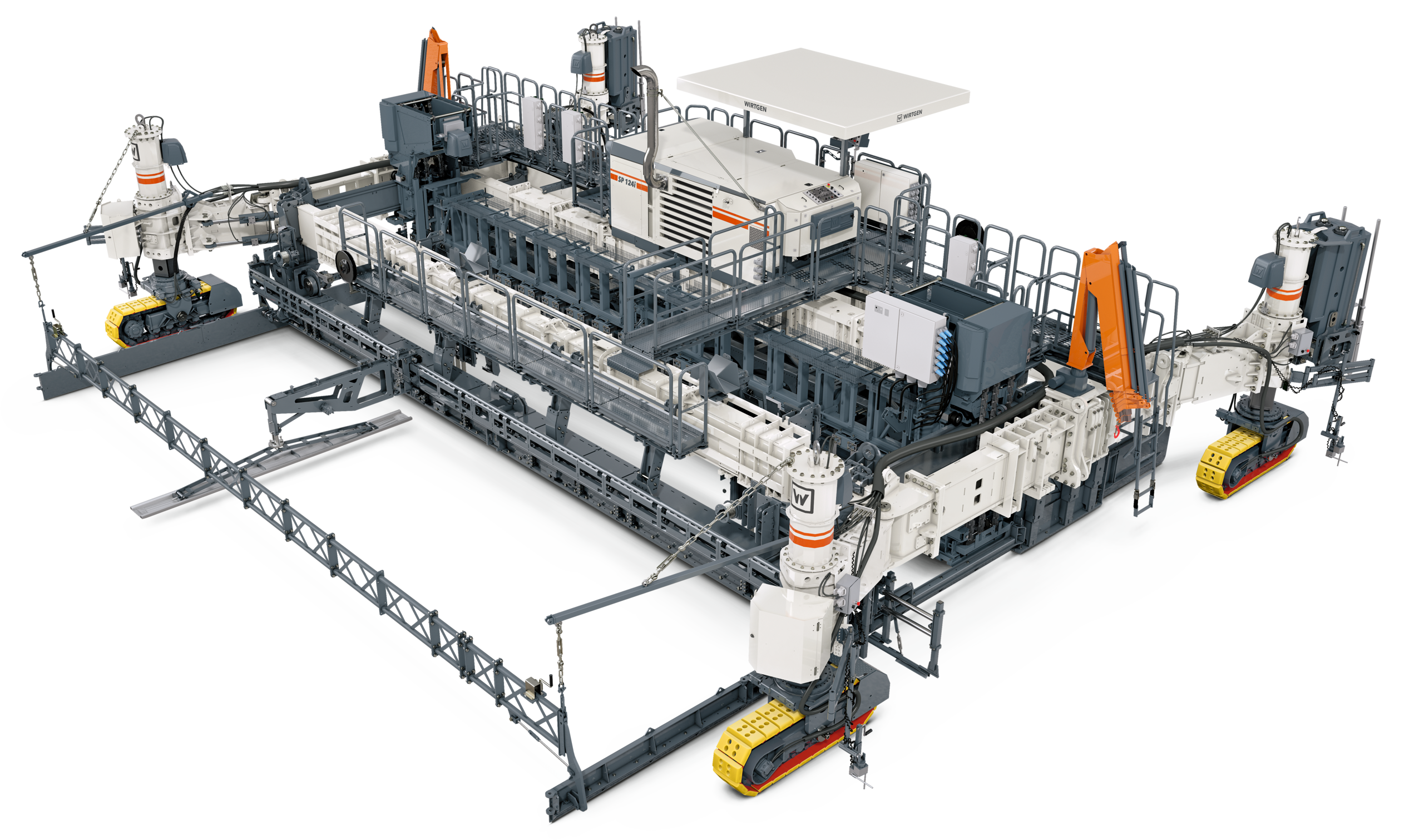 SP 124i Slipform pavers | Wirtgen