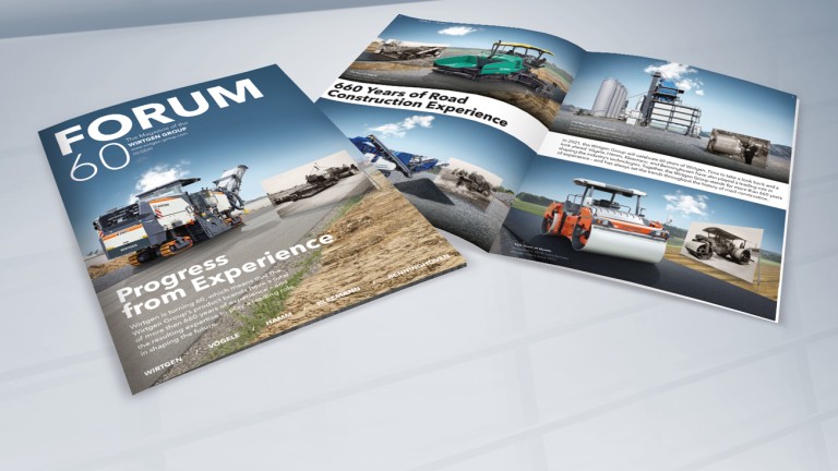 WIRTGEN GROUP - FORUM - Corporate Magazine