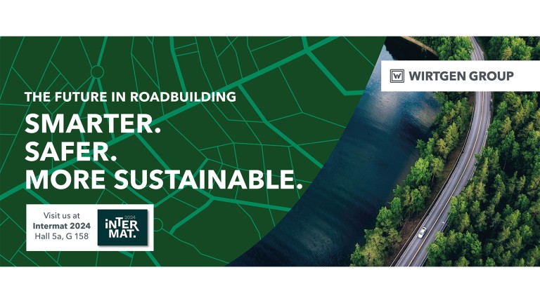 Intermat 2024: the Wirtgen Group presents technologies for sustainable road construction