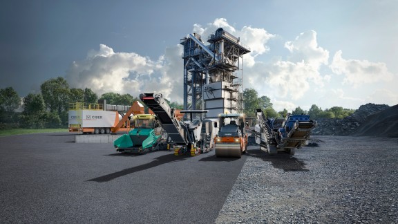 Composite image showing typical machines from the various areas covered by the group’s product brands