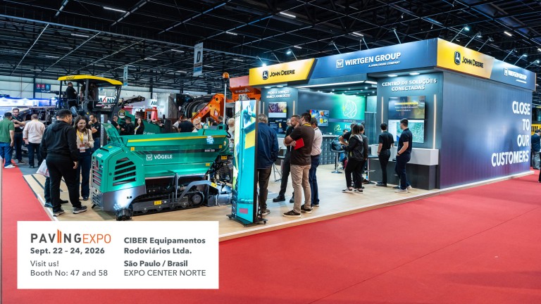 The Wirtgen Group presents two market premières at Paving Expo 2026