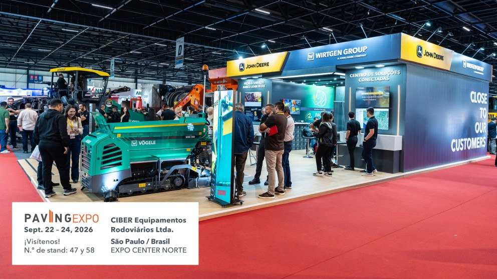 Estand en Paving Expo 2026