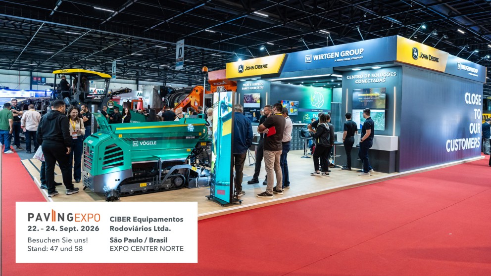 Messestand Paving Expo 2026
