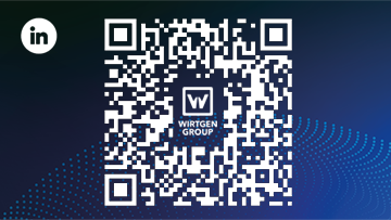 QR-Code for Wirtgen Group LinkedIn Channel
