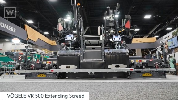 VR500 at the Conexpo booth in 2026