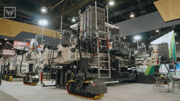 SP124i at the Conexpo booth in 2026