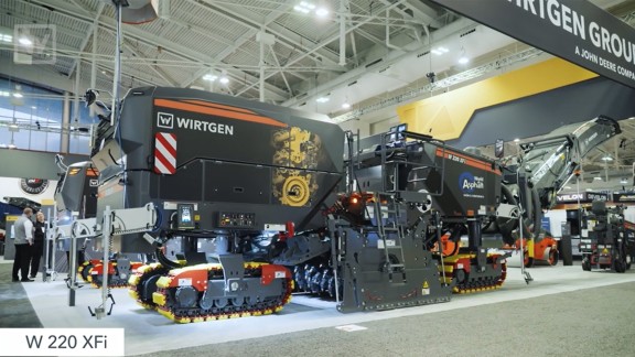 W220 at the Conexpo booth in 2026