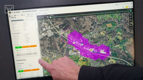 A computer screen displaying the ‘Operations Centre’ application