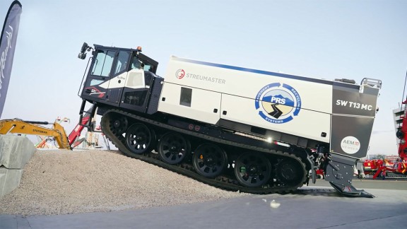 Streumaster SW T13 MC en el stand de Conexpo en 2026 