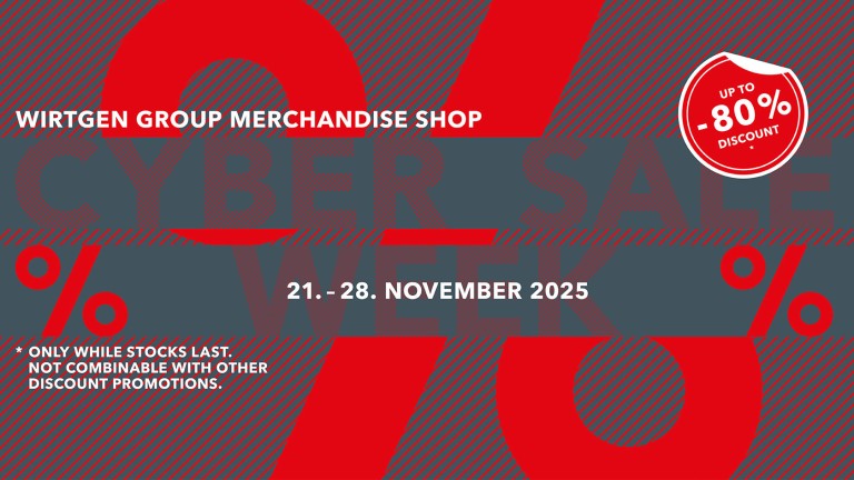 Lettrage de la semaine des cyberventes avec icône de pourcentage 