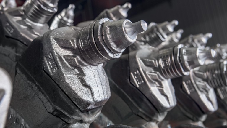 Quick-change toolholder system HT22 PLUS for cold milling machines