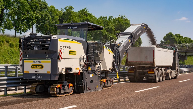 Wirtgen’s large milling machines: Master of efficiency