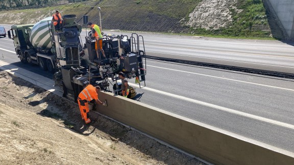 La SP 33 crea un límite de hormigón
