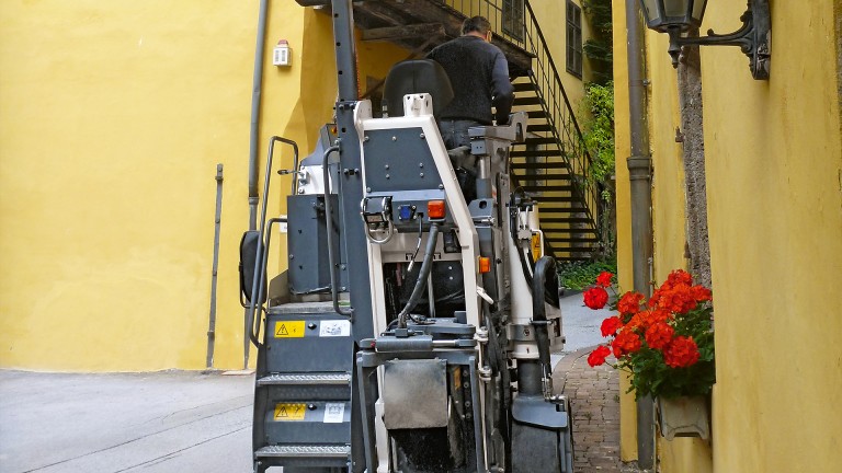 Cold milling machines at Nordbau 2017