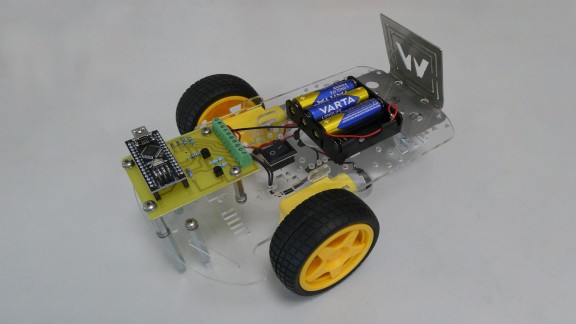 Ein linienfolgender Roboter