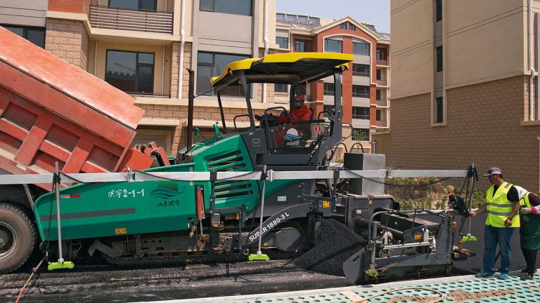 Chinese contractor “hits the road running”