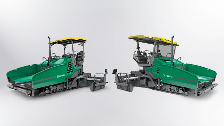 VÖGELE presents two new Universal Class pavers