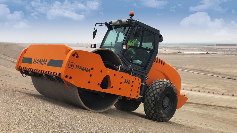 HAMM 322 – the climbing specialist