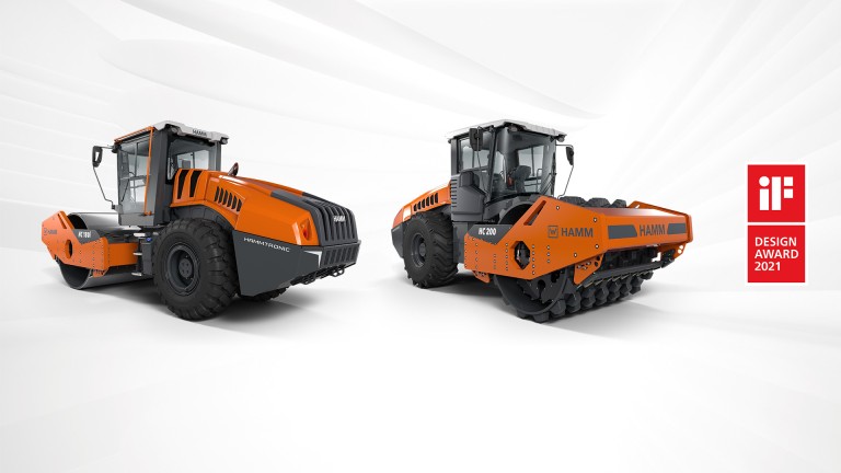 iF Design Award for the new HAMM compactors