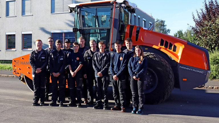 Ausbildungsbeginn bei HAMM