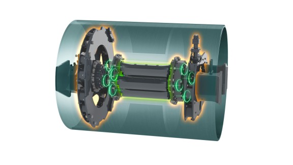 Graphic illustration of the VA drum