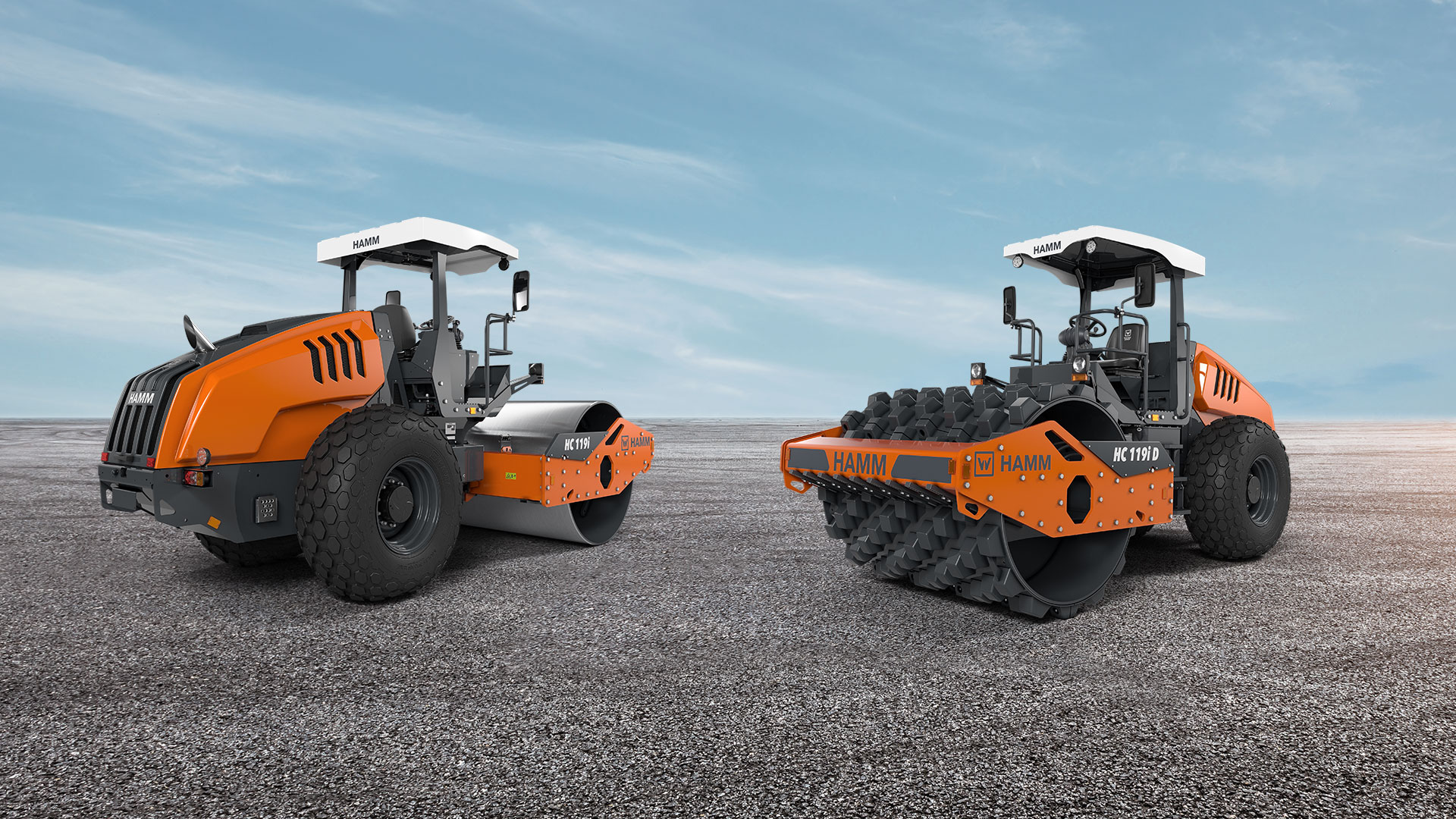 Hamm is presenting new soil compactors for the Indian market.