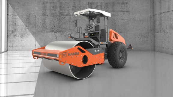 new soil compactor HC 100