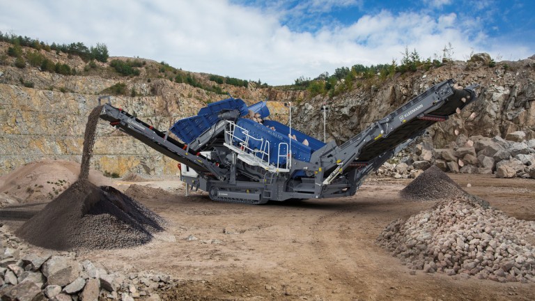 New mobile screen for coarse elements MSS 802(i) EVO