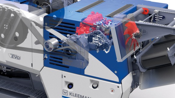 聚焦于驱动系统的颚破