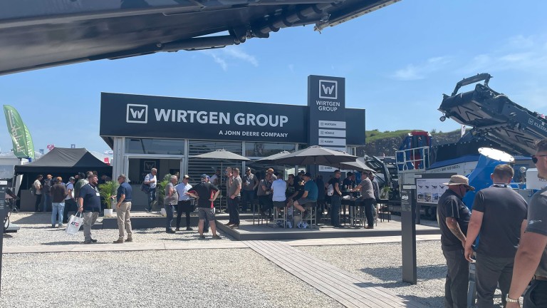 Wirtgen Group восхищает на Hillhead UK 2026