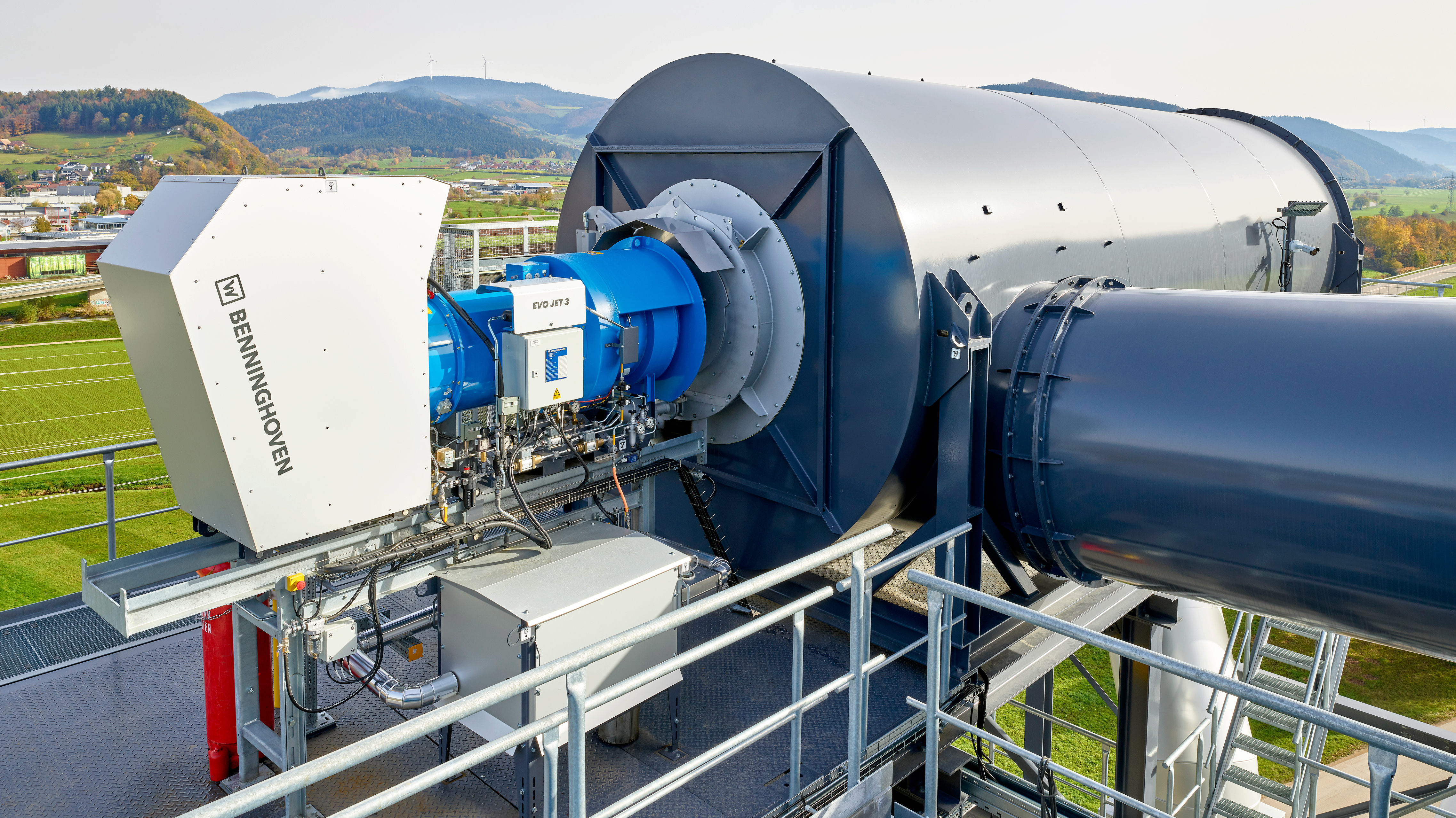 Hot gas generator | Hot recycling | Benninghoven