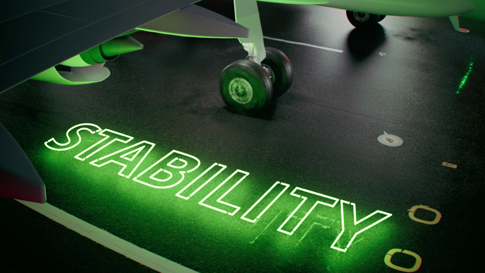 Rennwagen mit Schriftzug Grip auf Rennbahn