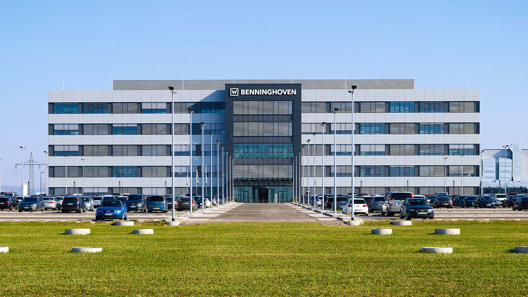 Frontage of the Benninghoven factory