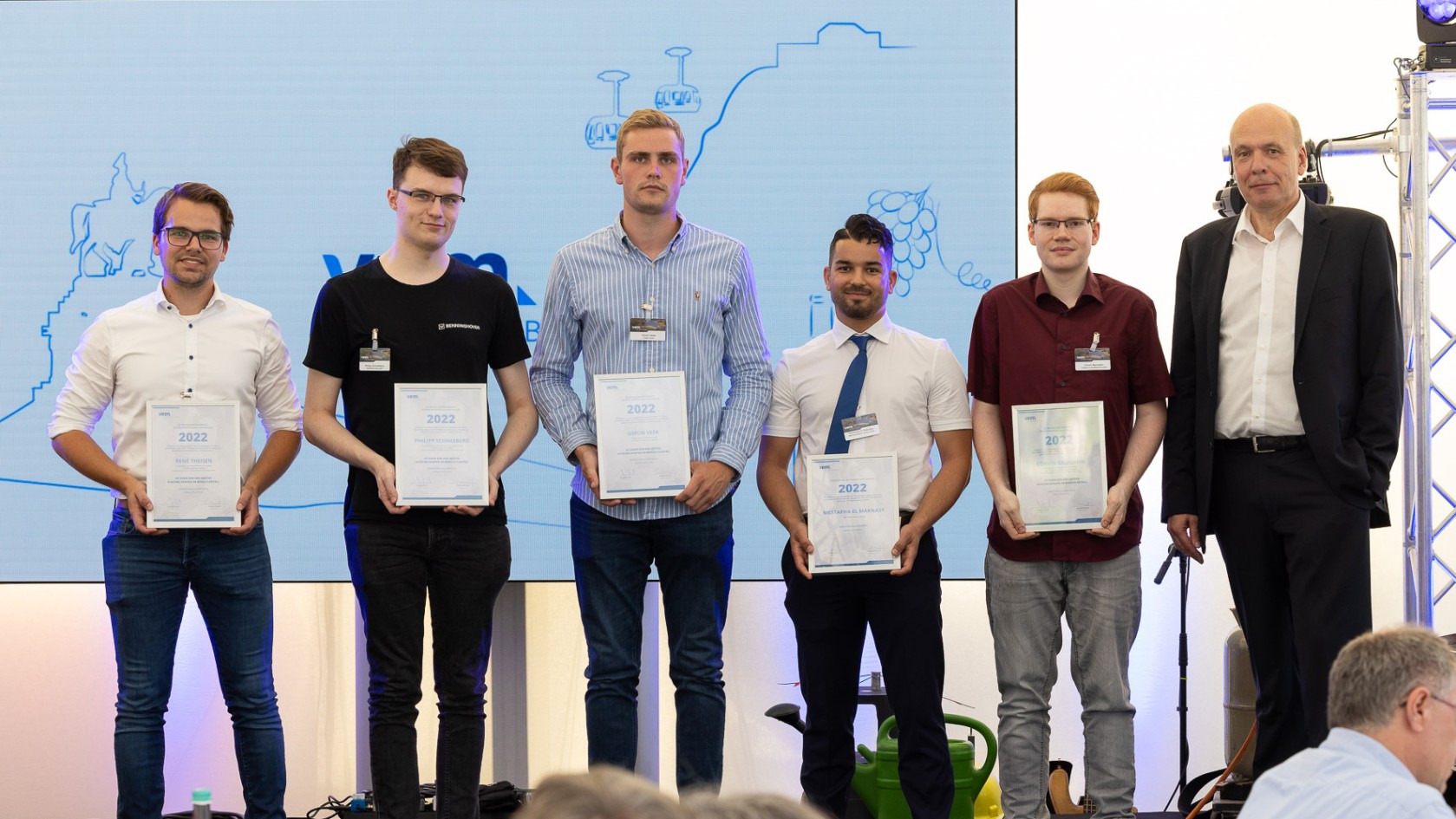 Gruppenbild mit den Gewinnern