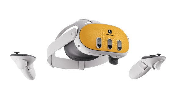 John Deere training XR headset