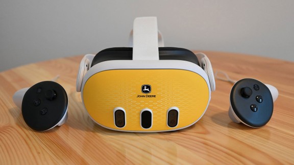John Deere training XR headset