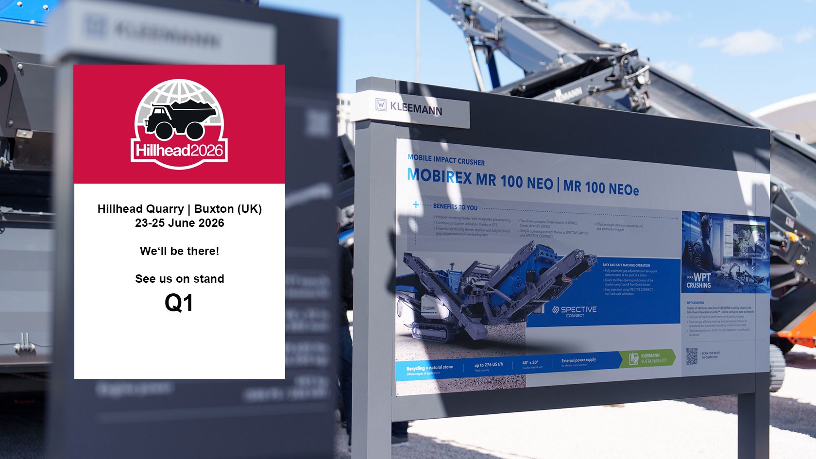 Exhibition visitors at the WIRTGEN GROUP stand at CONEXPO 2026