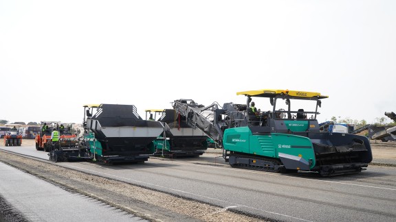 Demontration of various Wirtgen Group machinery