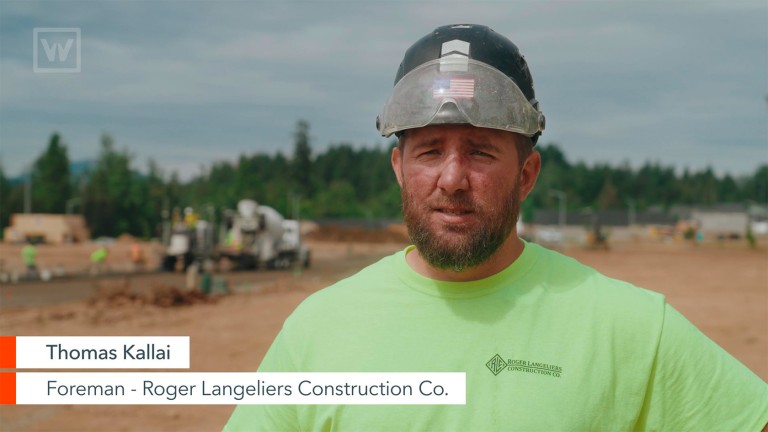 Portrait de Thomas Kallai, chef de chantier et formateur chez Roger Langeliers Construction Co. (RLC)
