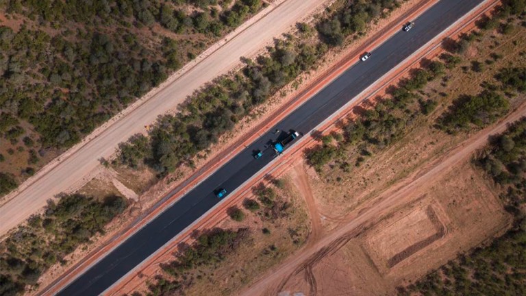 Wirtgen Group machines rehabilitate the Beitbridge-Harare-Chirundu Highway