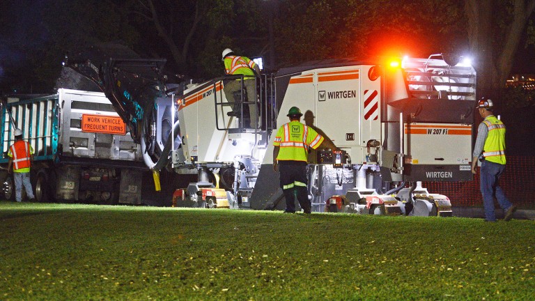 Milling National Mall