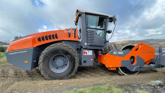 Compactor with padfoot drum