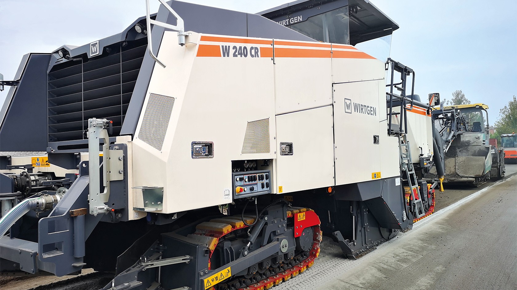 Cold recycling with the W 240 CR in Tangshan City