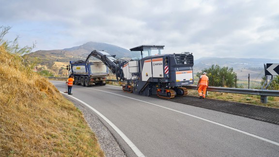 First project with the W 210 Fi in Sicily