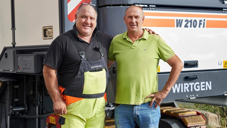 First project with the W 210 Fi in Sicily