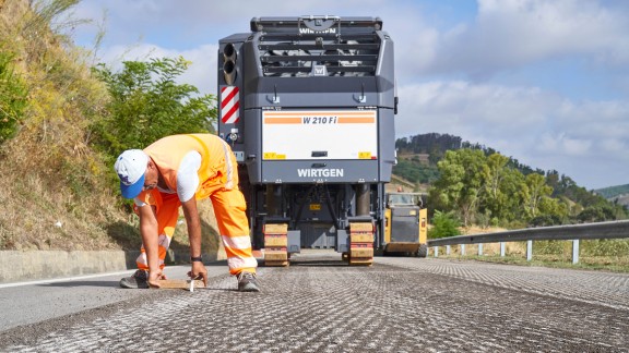 First project with the W 210 Fi in Sicily