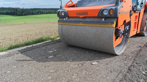 Compaction with an HD+ 140i 